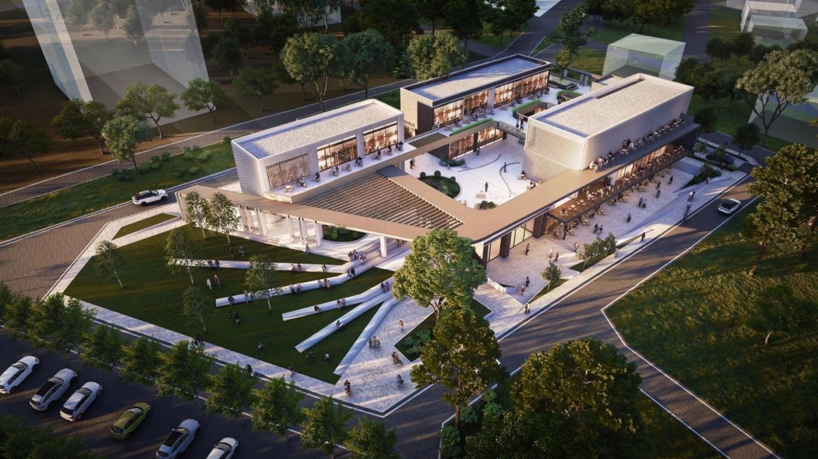 Yaşamkent Ticaret Merkezi Dış Cephe